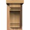 Ekena Millwork Pescadero Smooth Corbel w/Backplate, Western Red Cedar, 5 1/2"W x 10"D x 10"H COR06X10X10PEC01SWR - alternate 3